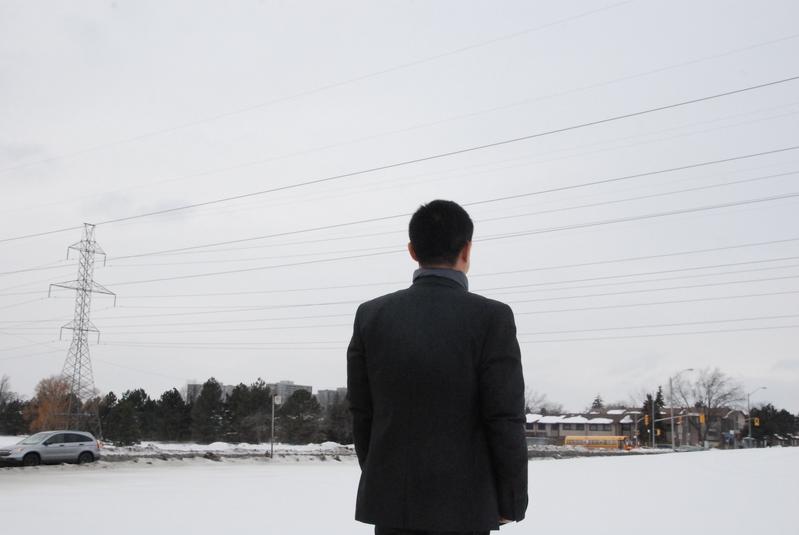  George Zheng, now living in Toronto, recounts how he witnessed live organ harvesting in Shenyang Province, China, in the 1990s. (Yi Ling/The Epoch Times)