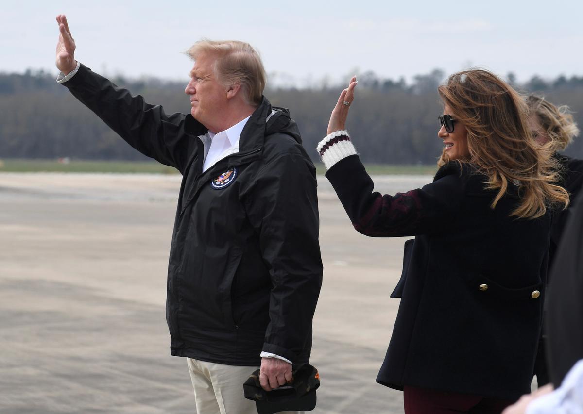 Reporters Mock Trump, Alabama Residents During Post-Tornado Visit
