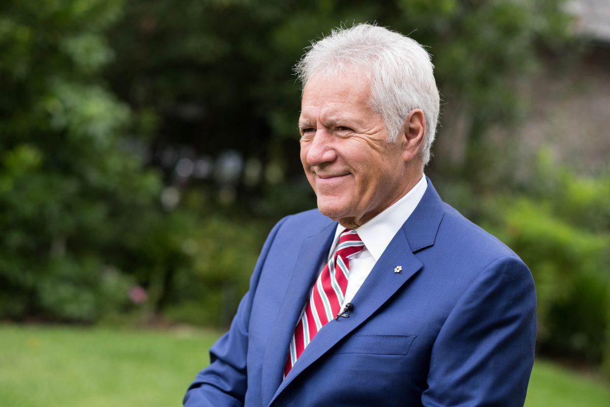 Alex Trebek in a file photograph. (Photo by Emma McIntyre/Getty Images)