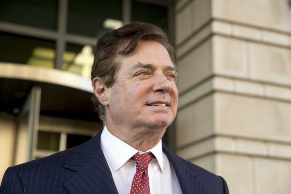 Paul Manafort, President Donald Trump's former campaign chairman, leaves Federal District Court in Washington on Nov. 2, 2017. (Andrew Harnik/AP Photo)