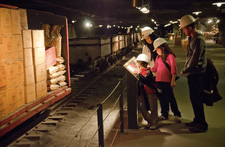 Strataca, an underground salt museum. (Kansas Tourism)