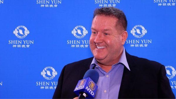 Scott Pritchard, a real-estate investor and owner of Pritchard Enterprises LLC, attended Shen Yun in Las Vegas on March 7, 2019. (NTD Television)