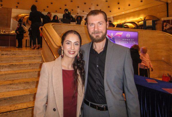 Nina Garmash attended Shen Yun at Lincoln Center on March 9, 2019. (Dongyu Teng/The Epoch Times)