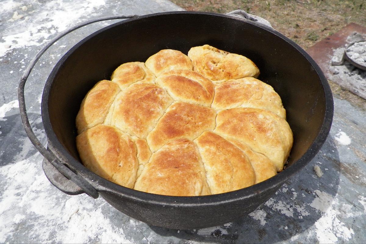 Chuck Wagon Sourdough Biscuits