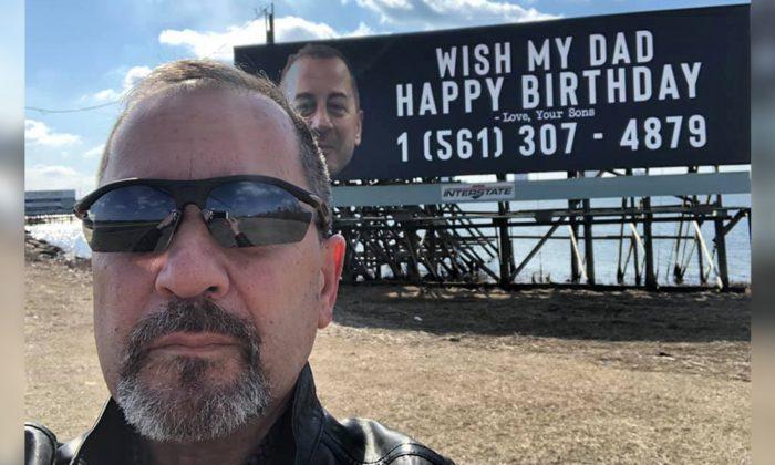 ‘Wish My Dad Happy Birthday’ Billboard Prank Goes Viral and Blows up Dad’s Phone