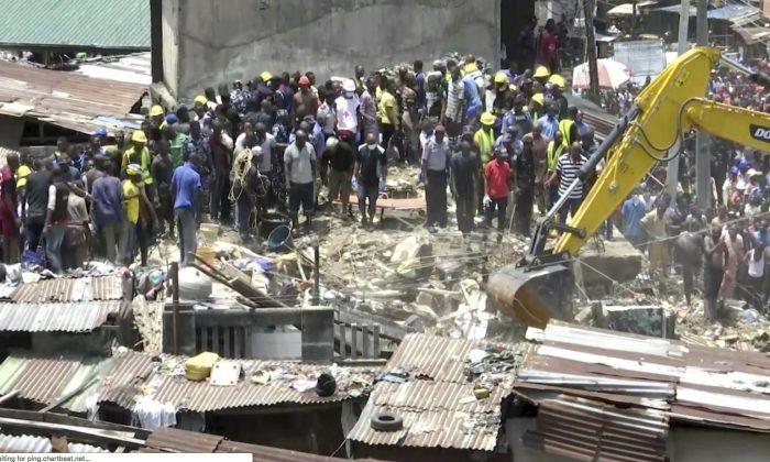 3-story Building Collapses in Nigeria With Children Inside