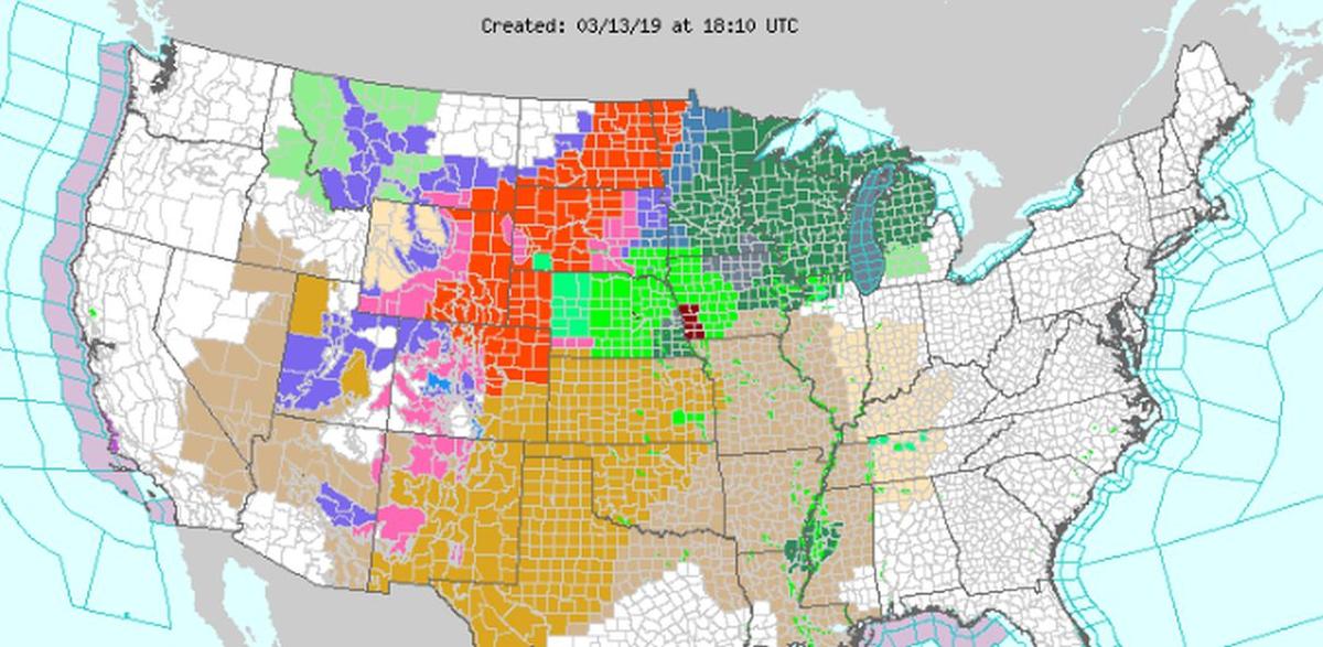 Fierce Late-Winter Storm Slams Midwest, Rockies