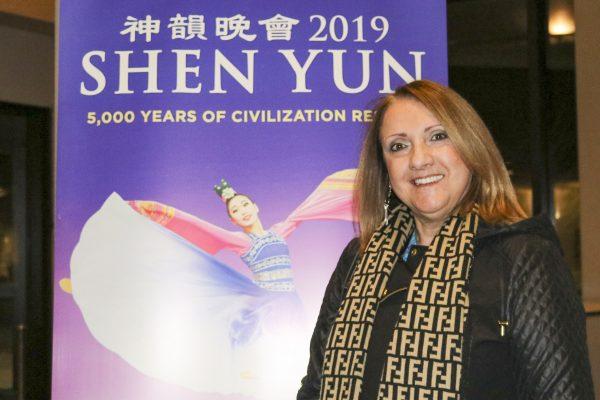 Victoria Yergin saw Shen Yun at the George Mason University Center for the Arts Concert Hall on March 12, 2019. (Jenny Jing/The Epoch Times)
