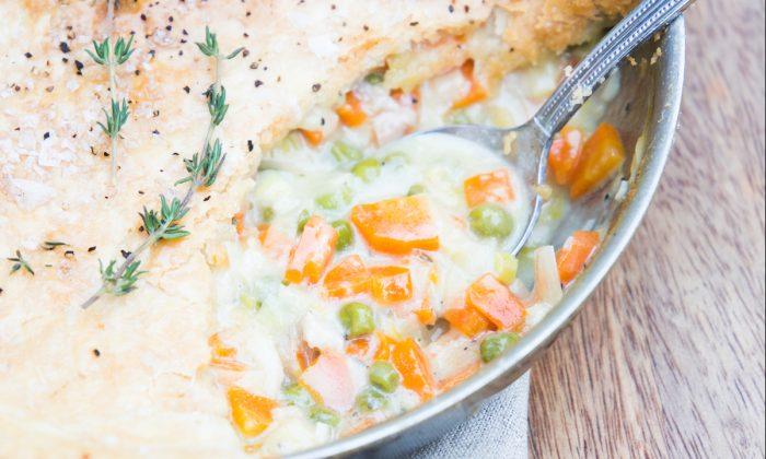 One-Skillet Chicken Pot Pie for the Final Days of Comfort Food Season