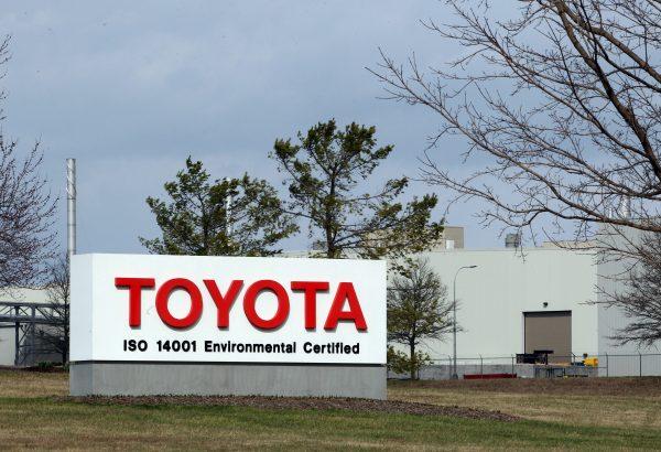 Views of the Toyota Motor Manufacturing plant on March 14, 2019 in Georgetown, Kentucky. (John Sommers II/Getty Images)
