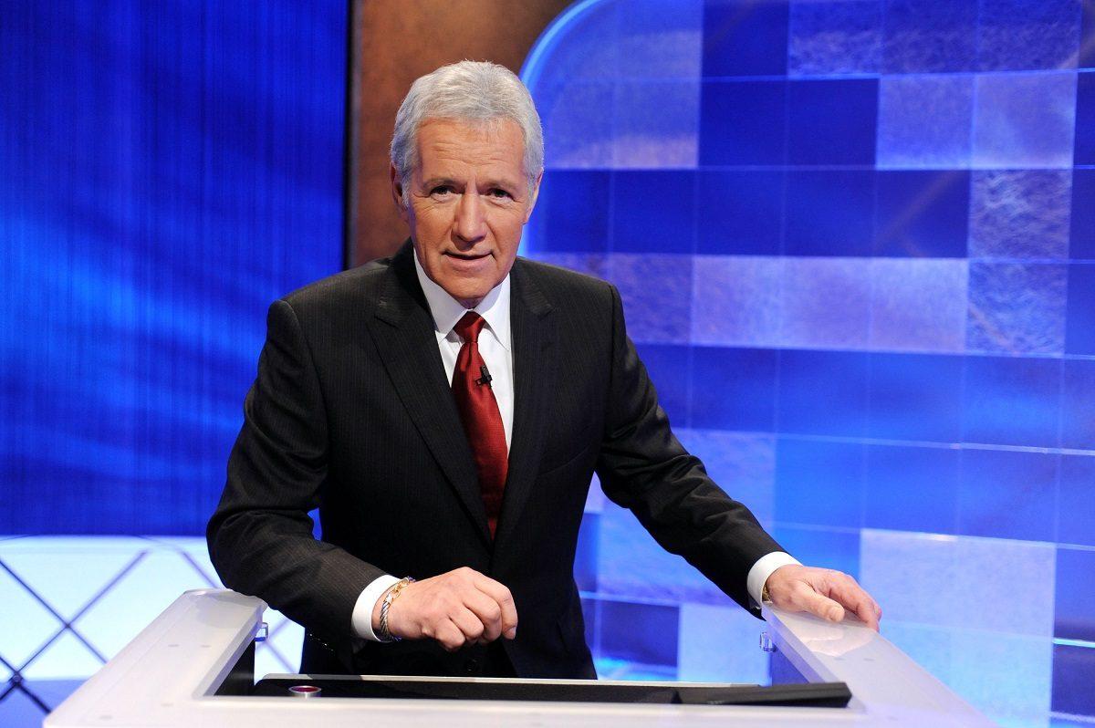 Alex Trebek in a file photograph. The "Jeopardy!" host returned for the first episode of season 36 on Sept. 9, 2019. (Amanda Edwards/Getty Images)