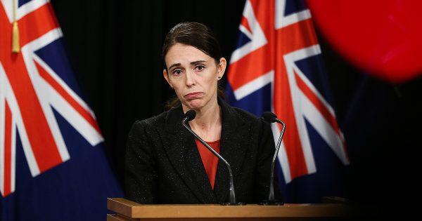 Prime Minister Jacinda Ardern speaks to media during a press conference at Parliament in Wellington, New Zealand on March 15, 2019. (Hagen Hopkins/Getty Images)