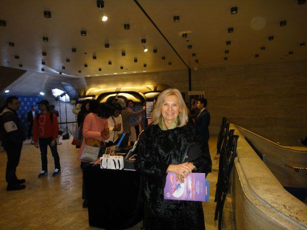 Alicja Cohen enjoyed Shen Yun at Lincoln Center on March 15, 2019. (Dongyu Teng/The Epoch Times)