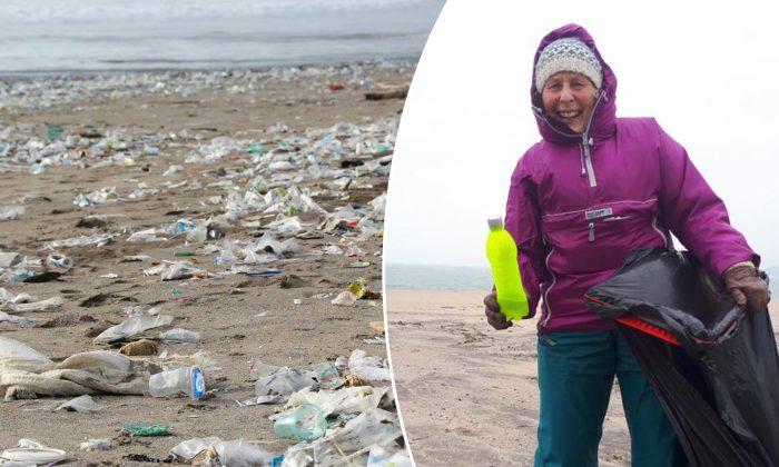 70-Year-Old ‘Action Nan’ Cleans 52 Beaches and Starts Radical Anti-Plastic Campaign