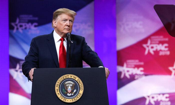 At CPAC, Trump Defends America’s Values, Condemns Green New Deal