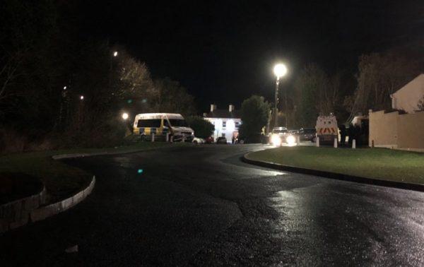 Police have now re-opened the road at the Greenvale hotel in Cookstown, Ireland, after reports of two young deaths during a St. Patrick’s day party. (Brendan Marshall)