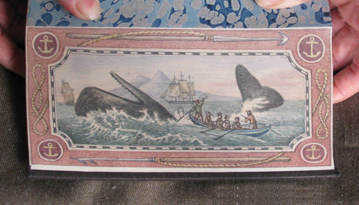 A scene from a 1930 edition of Herman Melville’s “Moby Dick.” (Foredgefrost)