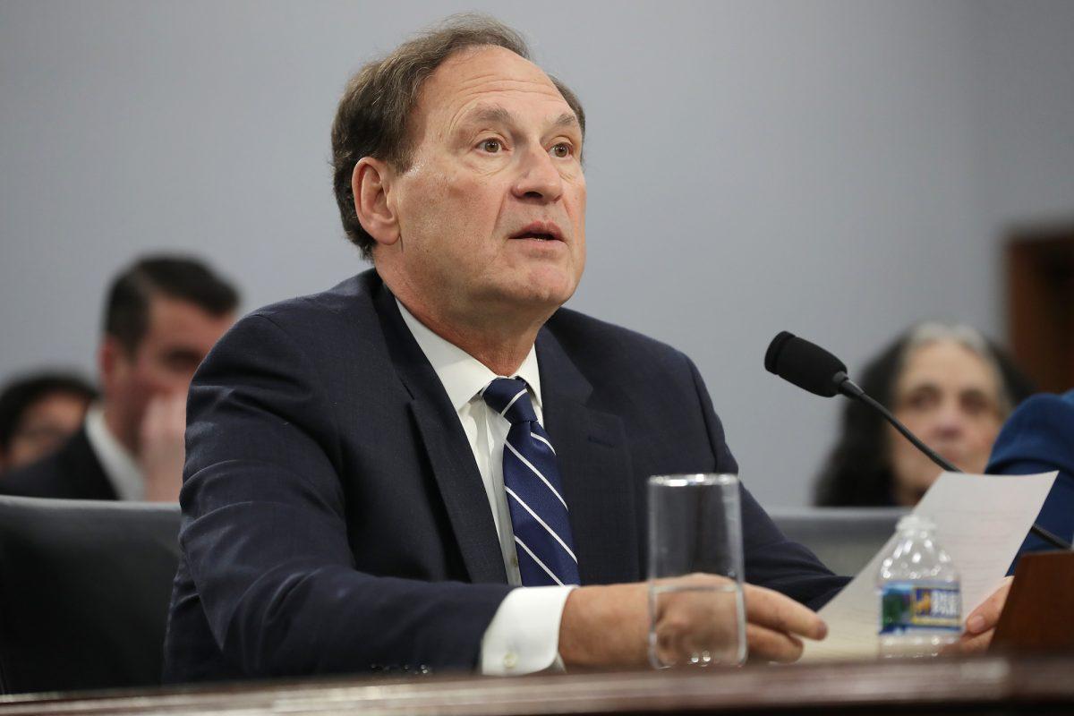 Supreme Court Associate Justice Samuel Alito on Capitol Hill in Washington on March 7, 2019. (Chip Somodevilla/Getty Images)