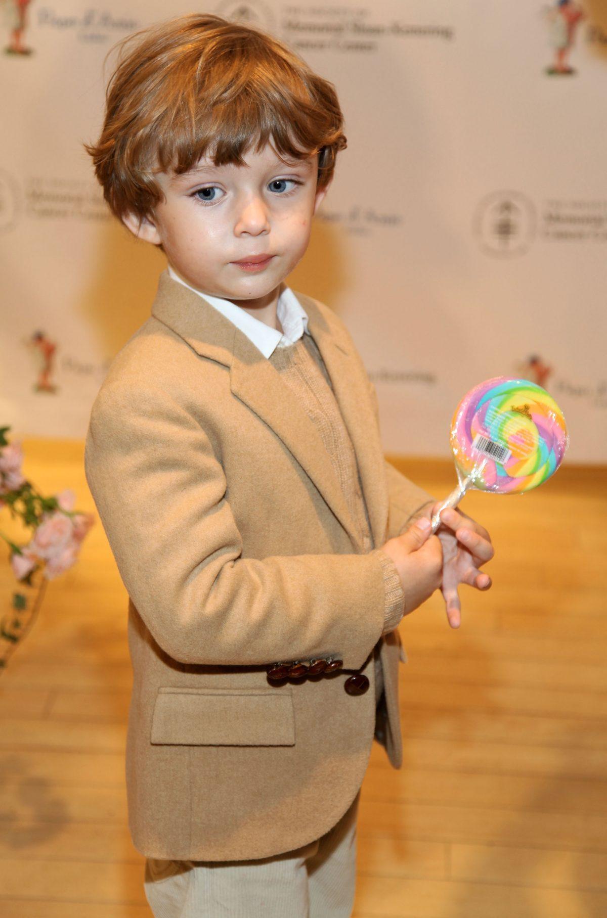 Barron Trump attends the 18th annual Bunny Hop to benefit the Society of Memorial Sloan-Kettering Cancer Center at FAO Schwartz in New York City, on March 3, 2009. (Astrid Stawiarz/Getty Images)