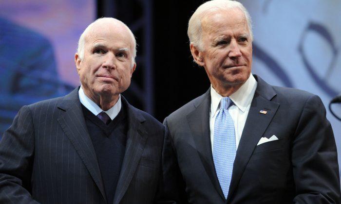 McCain Family to Support Biden Against Trump in 2020 Campaign