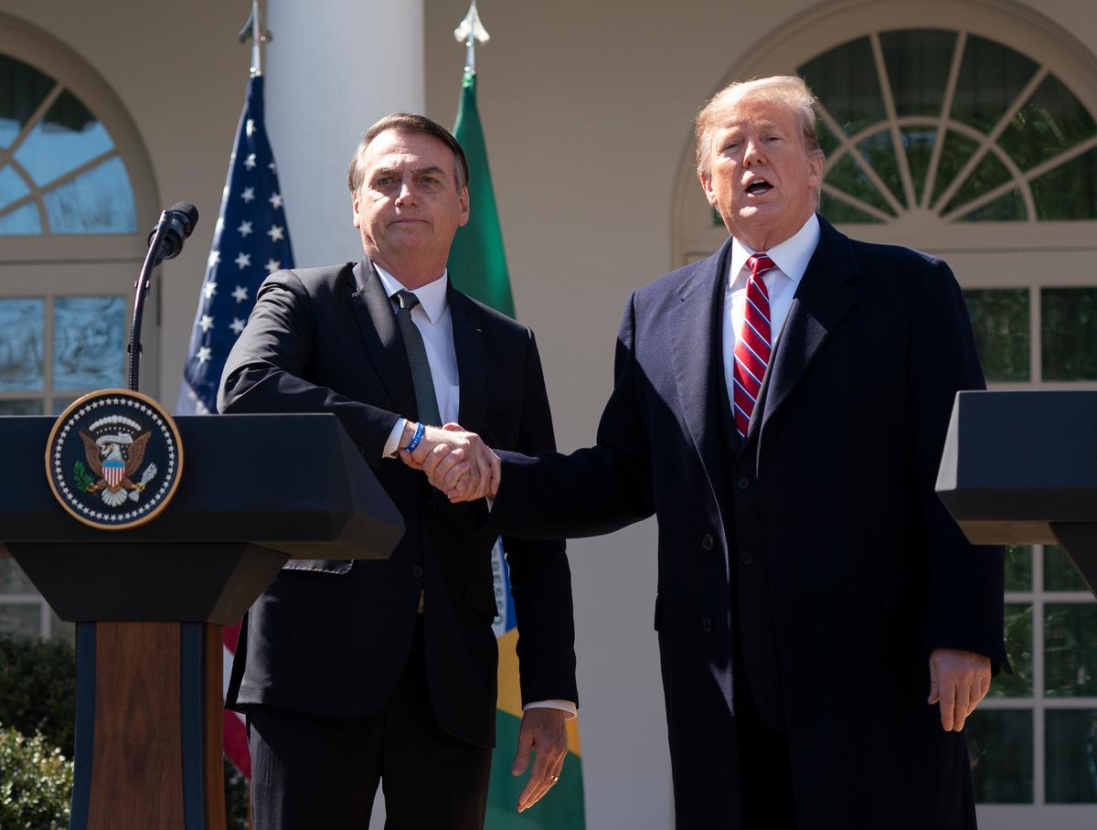 Trump Writes Open Letter to Bolsonaro, Says He’s Watching Brazil Trial ‘Closely’