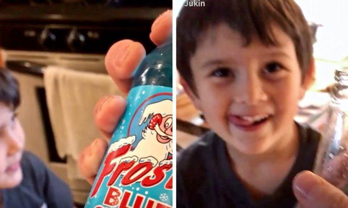 Dad Lets Son Try Soda for the First Time Ever