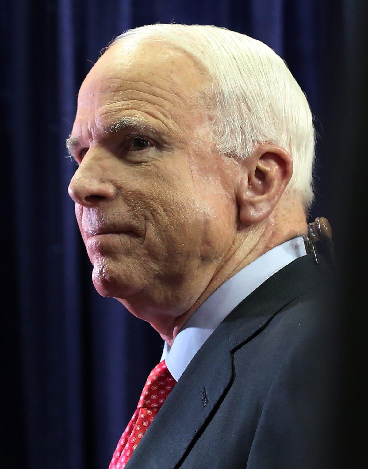 Late Sen. John McCain (R-AZ). (Spencer Platt/Getty Images)