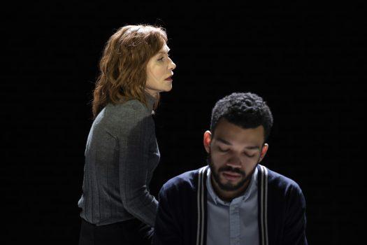 Anne (Isabelle Huppert) and her beloved son Michael (Justice Smith). (Ahron R. Foster)
