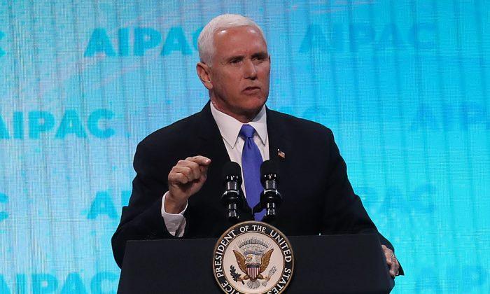 Pence: ‘Anti-Semitism Has No Place in the Congress’