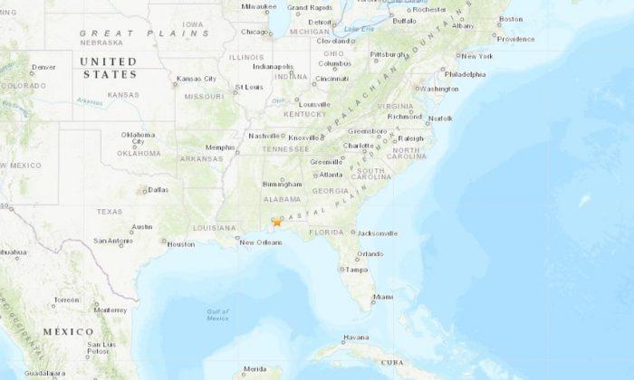 Another Earthquake Hits Along Florida-Alabama Border