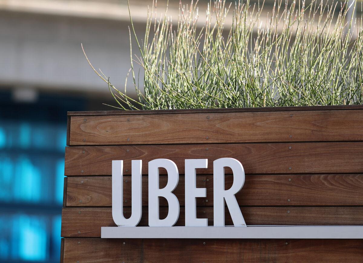 The Uber Hub is seen in Redondo Beach, Calif., on March 25, 2019. (Lucy Nicholson/Reuters)