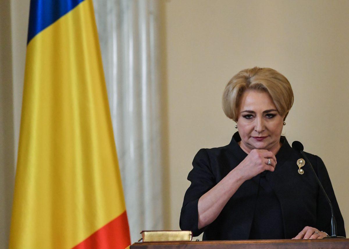 Romanian Prime Minister Viorica Dancila. (Daniel Mihailescu/AFP/Getty Images)
