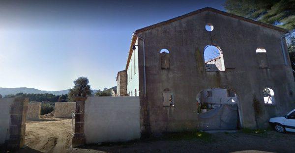 A 2008 Google Street View image shows the Chateau Diter in France, apparently when it was under construction. (Google Street View)