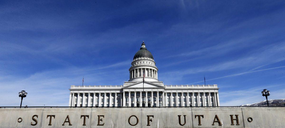 The Utah State Capitol in Salt Lake City, Utah, on March 28, 2018. (Rick Bowmer/AP Photo)