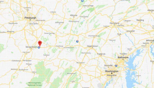 A Google Maps photo shows Bruceton Mills, West Virginia (Google Maps)