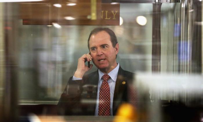 Call Showing Adam Schiff Saying He'd Take Dirt on Trump Highlighted by Representative