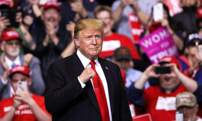 ‘They Have to Be Accountable:’ Trump Calls Out Collusion Creators at Michigan Rally
