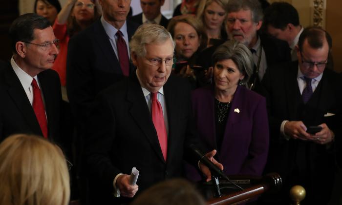 Mitch McConnell Criticizes Democrats for Not Standing Up to the ‘Far Left’