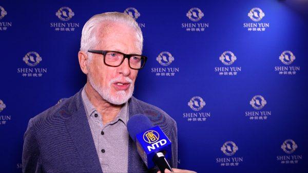 Michael Hutchings enjoyed Shen Yun at The Granada Theatre in Santa Barbara, California, on March 29, 2019. (NTD Television)