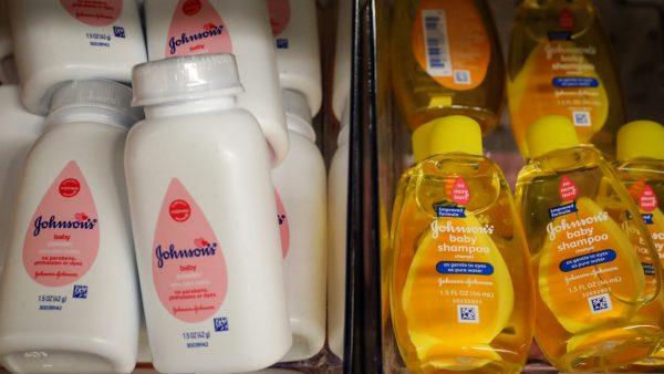 Bottles of Johnson's baby powder and Johnson's baby shampoo are displayed in a store in N.Y.C., on Jan. 22, 2019. (Brendan McDermid/File Photo via Reuters)