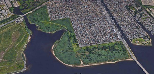 Spring Creek Park, Howard Beach, Queens, New York. (Screenshot/Googlemaps)