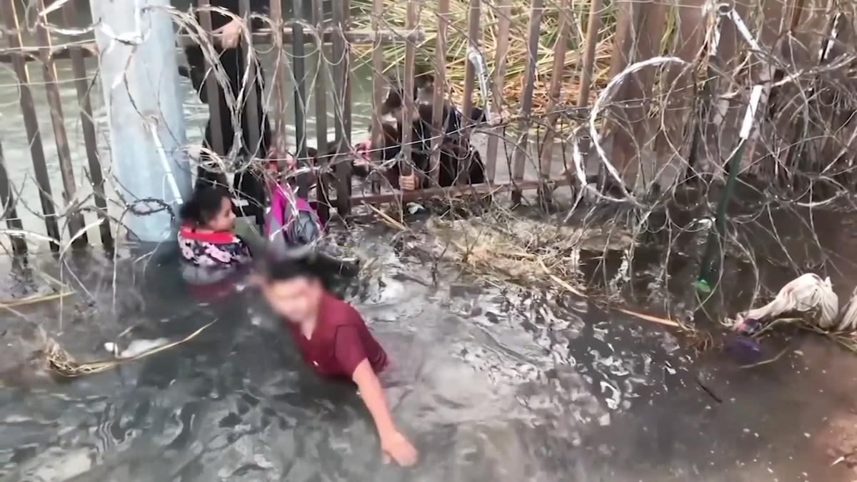 Dramatic Border Video With Kids Surfaces Amid Crossing Surge