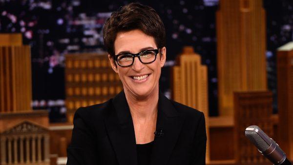 Rachel Maddow Visits 'The Tonight Show Starring Jimmy Fallon' at Rockefeller Center in New York City, on March 15, 2017. (Theo Wargo/Getty Images for NBC)