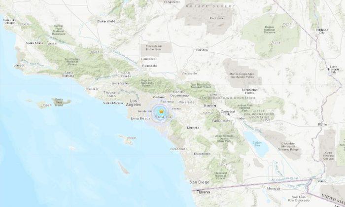 3.5 Magnitude Earthquake Hits Near Los Angeles