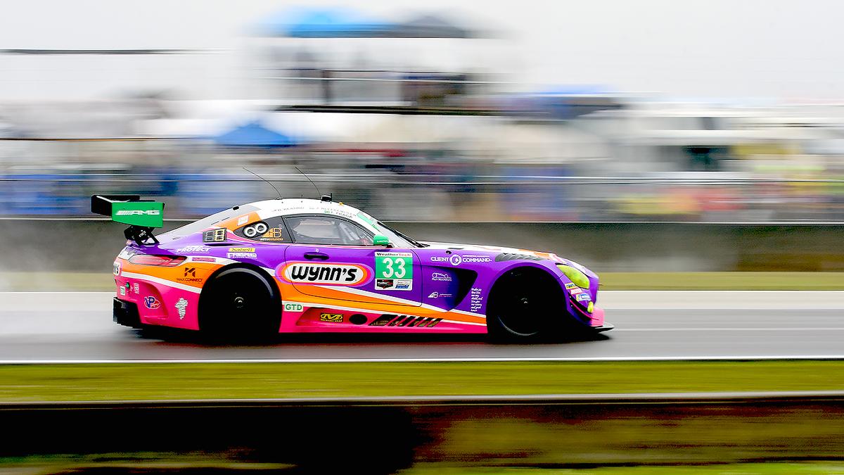 The #33 GTD Riley Motorsports Mercedes-AMG GT3 finished fifth in class. (Bill Kent/Epoch Times)