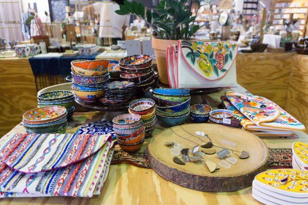 Handcrafted goods at Seed Peoples Market. (Crystal Shi/The Epoch Times)