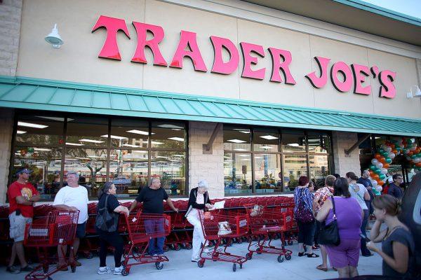 Shoppers lineup as they wait for the grand opening of a Trader Joe's in Pinecrest, Florida on October 18, 2013. (Joe Raedle/Getty Images)