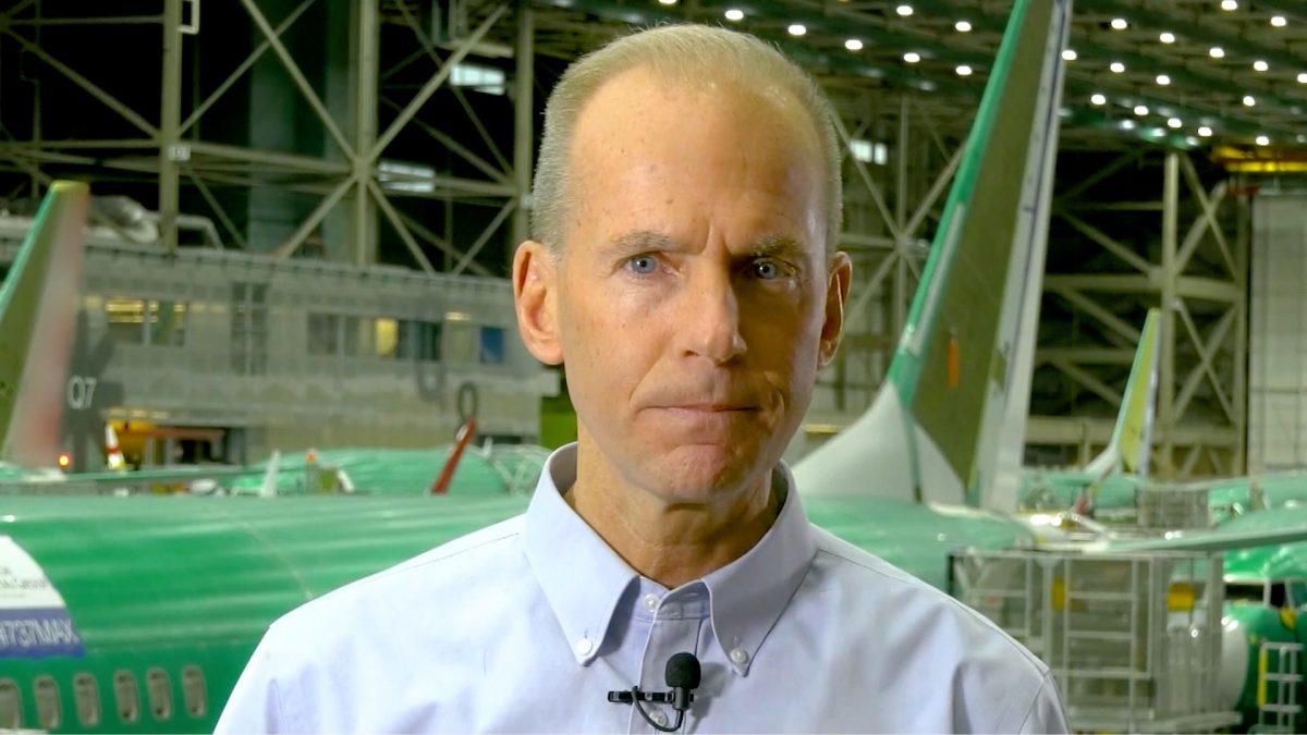 Boeing CEO Dennis Muilenburg said the company was "sorry for the lives lost" in the 737 Max crashes, on April 4. (screenshot via CNN)