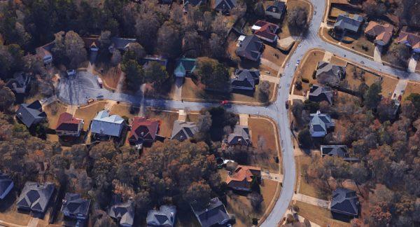 Eagle Close, Henry County, Georgia, where three people were found dead on April 5, 2019, after an armed standoff with police. (Screenshot/Google maps)
