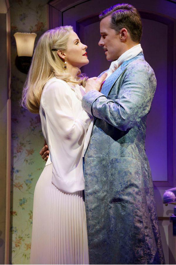 Kelli O'Hara as actress Lilli Vanessi and Will Chase as director Fred Graham. (Joan Marcus)